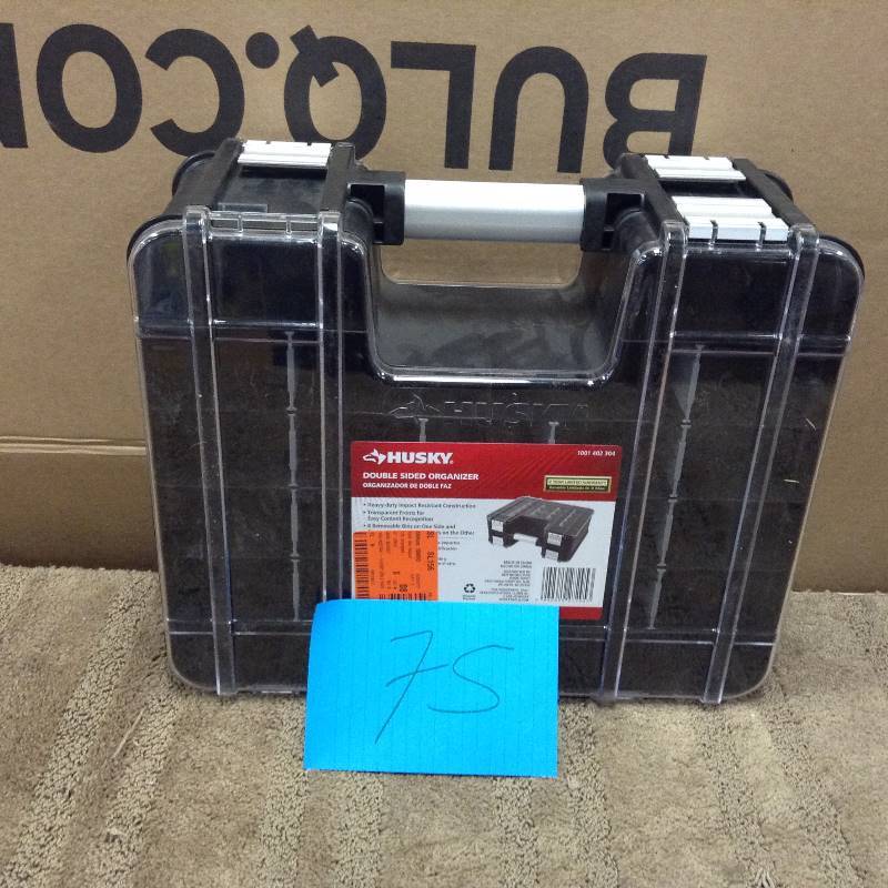 lot 75 image: Husky Double sided organizer