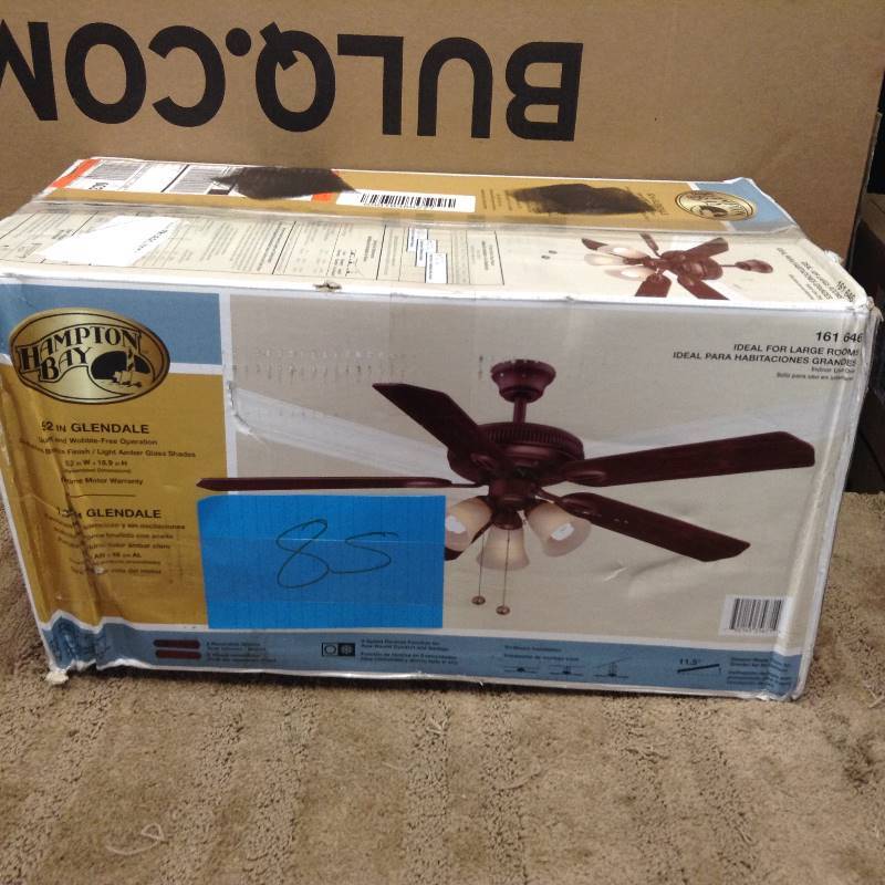 lot 85 image: Hampton Bay 52 in Glendale ceiling Fan