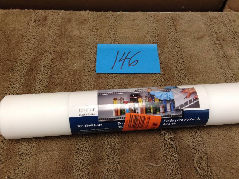 lot 146 image: Closetmaid Wire Shelf Liner Roll