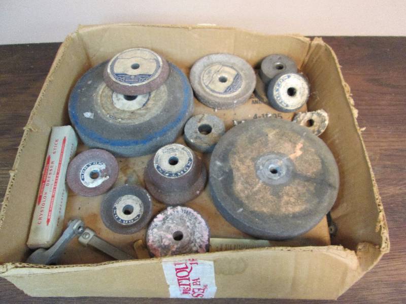 lot 69 image: Grinding Stone Wheels