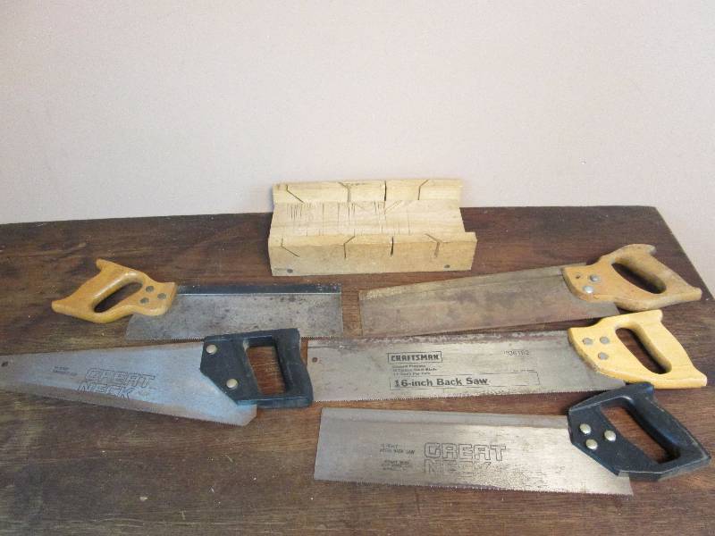 lot 71 image: Hand Saws