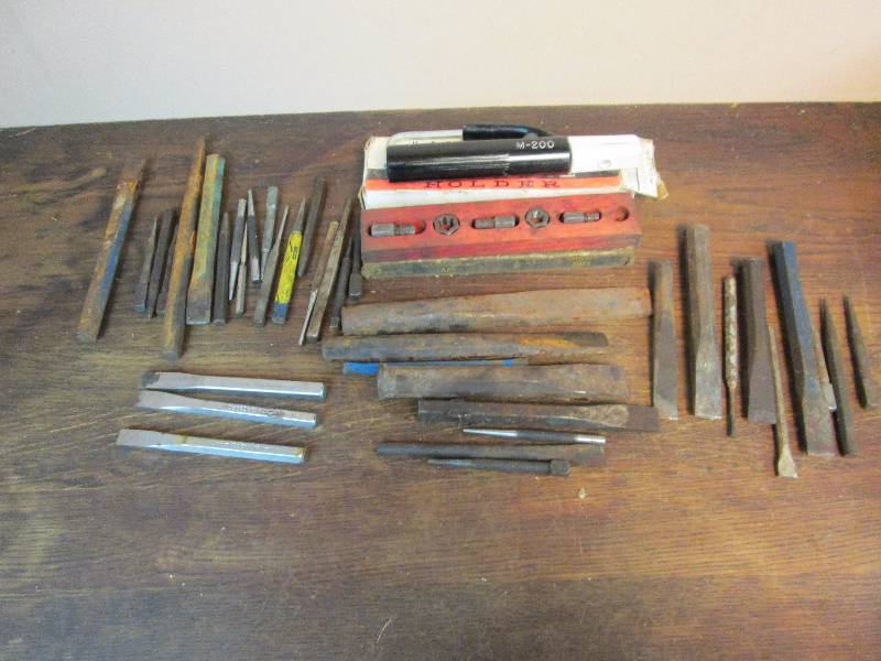 lot 73 image: Punches & Chisels