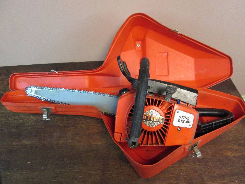 Stihl 015AV Chain Saw | Tools, Fishing, Sporting Goods, Furniture,  Household, Antique and More! | K-BID