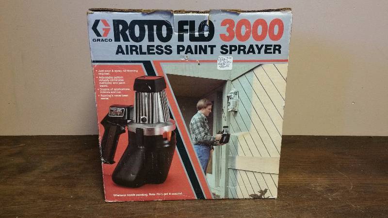 lot 126 image: Graco Roto Flo 3000 Airless Paint Sprayer