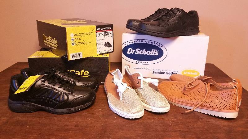 lot 158 image: (5 Pairs) Size 9 12 Mens Shoes - All Brand New in the Box