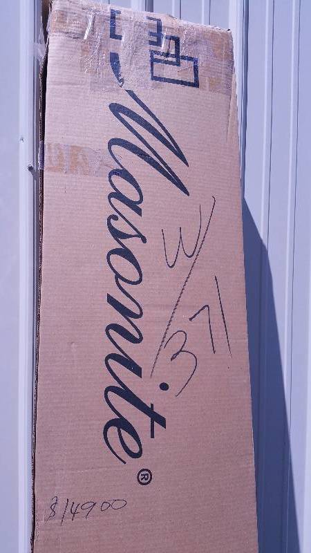 lot 308 image: Masonite Bifold Doors 40 48