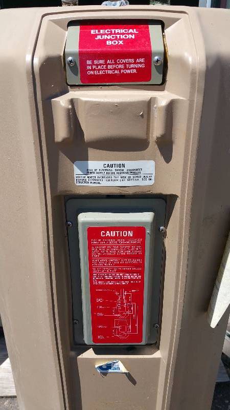 lot 312 image: 40 Gallon Electric Hot Water Heater