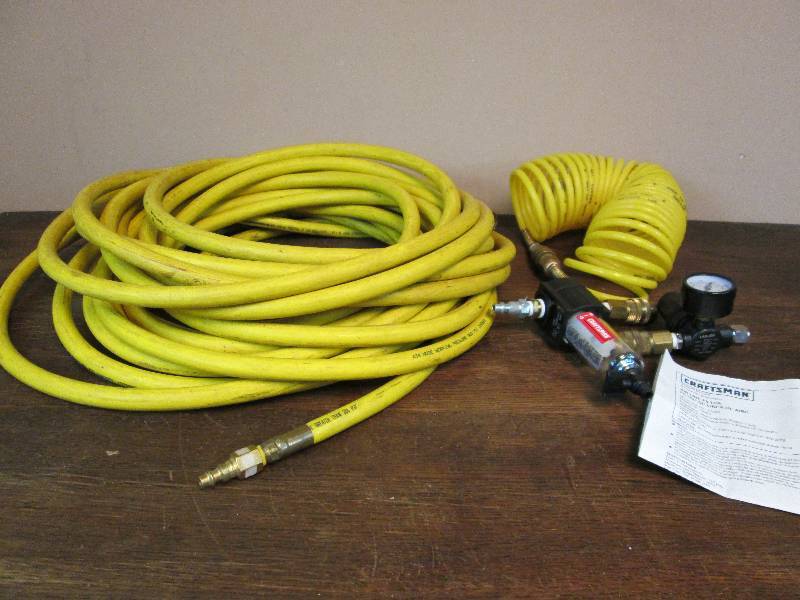 lot 190 image: Craftsman Air Line Filter & Pressure Gage