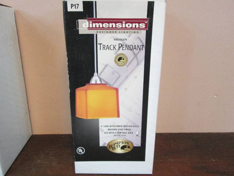 lot 208 image: Hampton Bay Track Pendent Light
