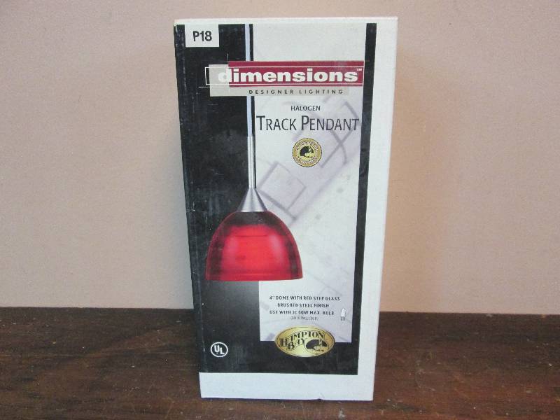 lot 209 image: Hampton Bay Track Pendent Light