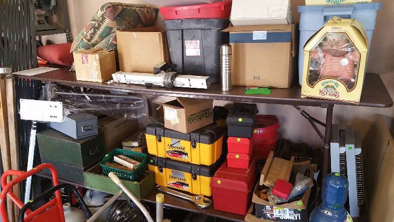 lot 321 image: 8 Foot Sturdy Folding Table