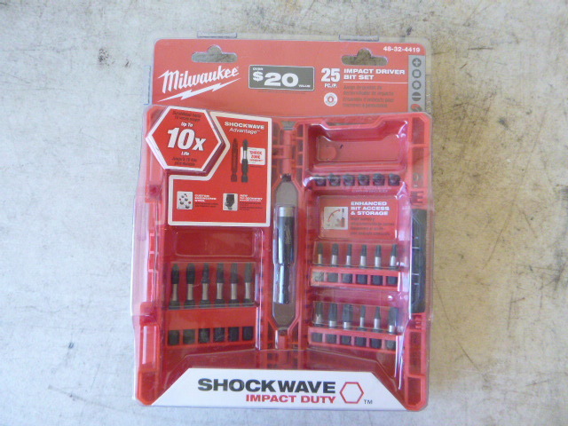 Milwaukee Shockwave Impact Duty Driver Bit Set