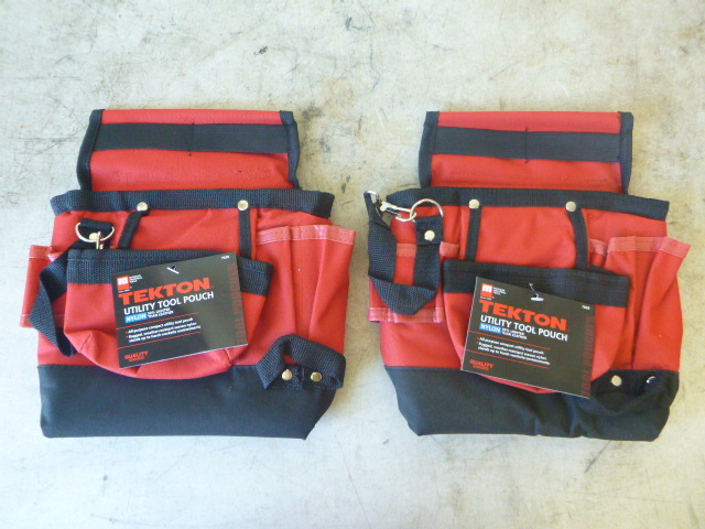 2 Tekton Utility Tool Pouches