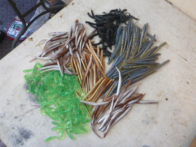 Large Lot of Plastic Bait