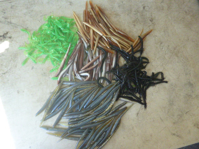 Large Lot of Plastic Bait