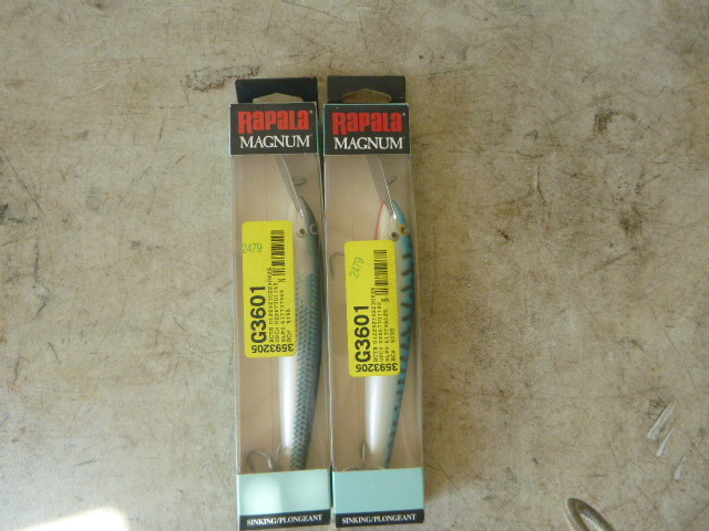 2 Rapala Magnum Sinkers