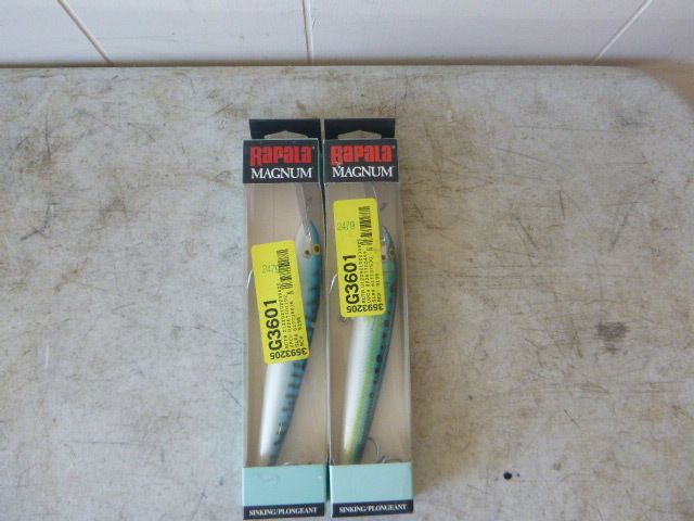 2 Rapala Magnum Sinkers