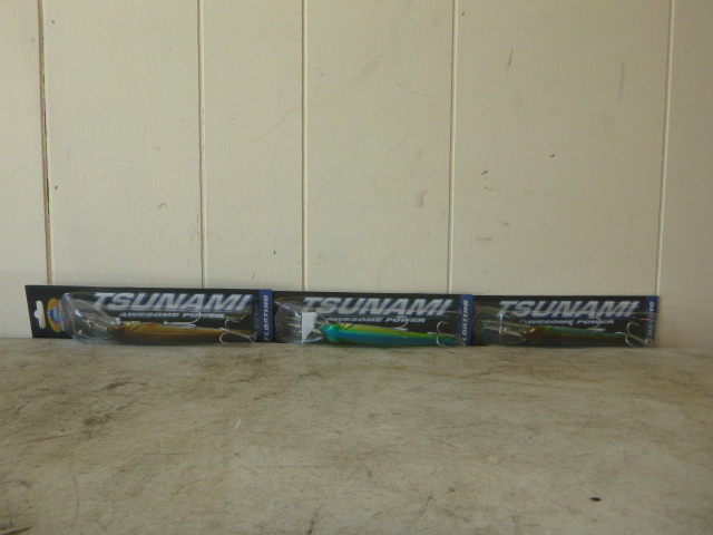 3 Tsunami Floating Lures