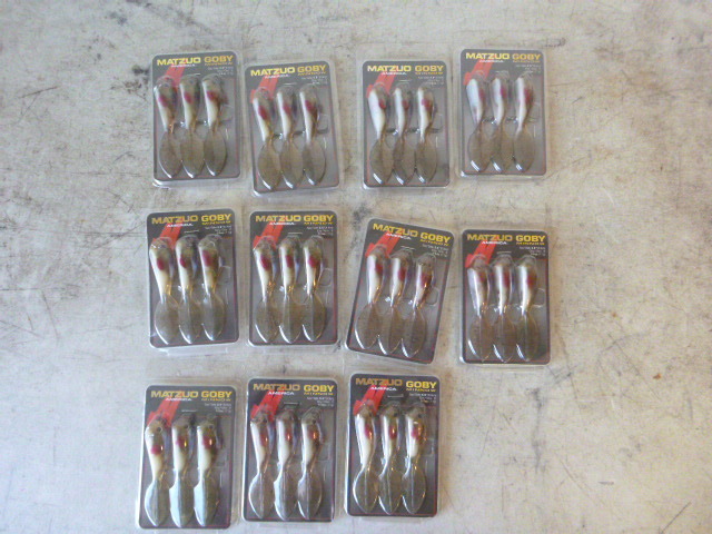 11 Packs of Matzuo Goby Minnows