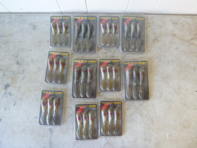 11 Packs of Matzuo Goby Minnows