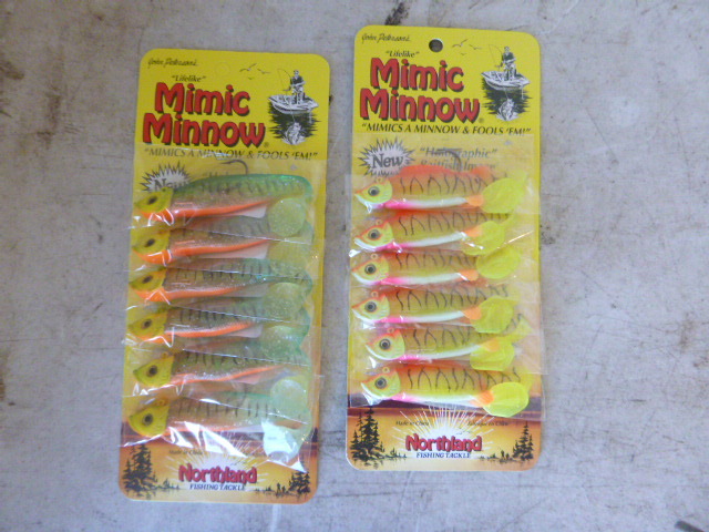 2 Packs of Northland Mimic Minnows