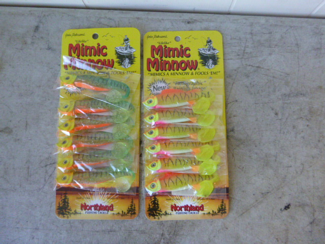 2 Packs of Northland Mimic Minnows