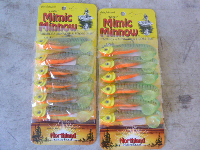 2 Packs of Northland Mimic Minnows