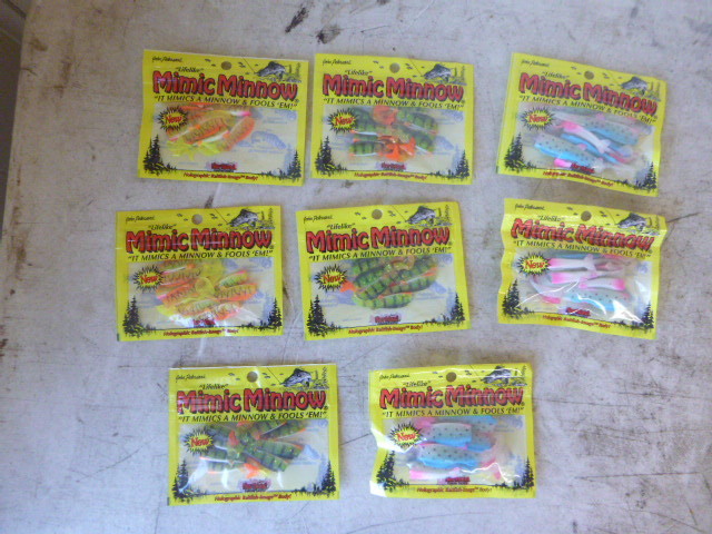 8 Packs of Northland Mimic Minnows