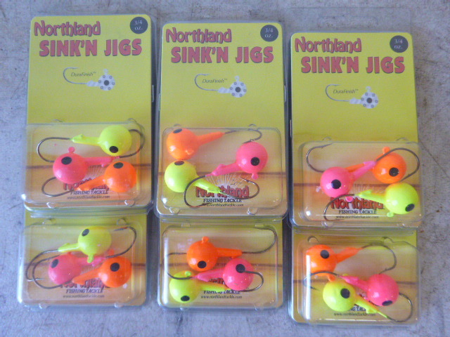 6 Packs of Northland Sink-N Jigs