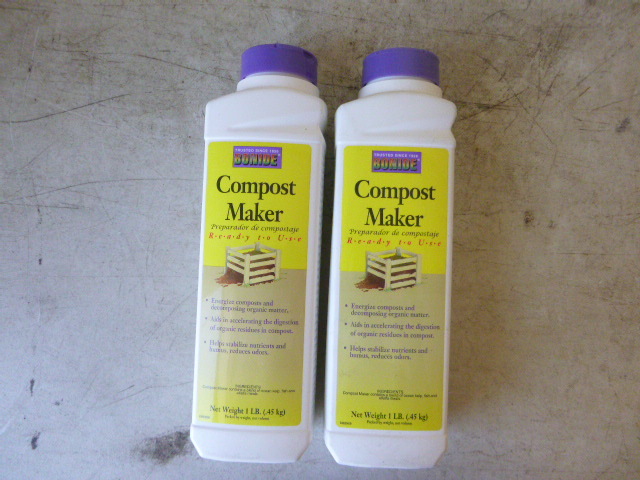 2 Bottles of Bonide Compost Maker