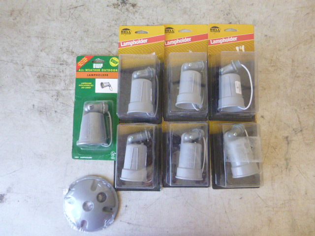 7 Lamp Holders
