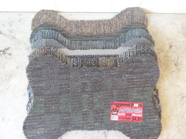 5 Pampered Pooch Food and Water Bowl Mats