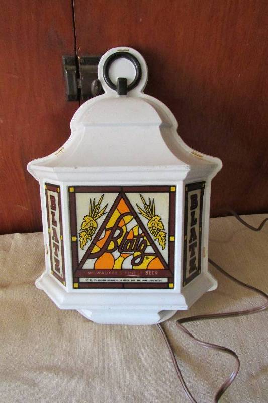Vintage Blatz Bar Light