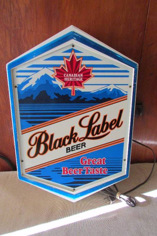 Vintage Black Label Light