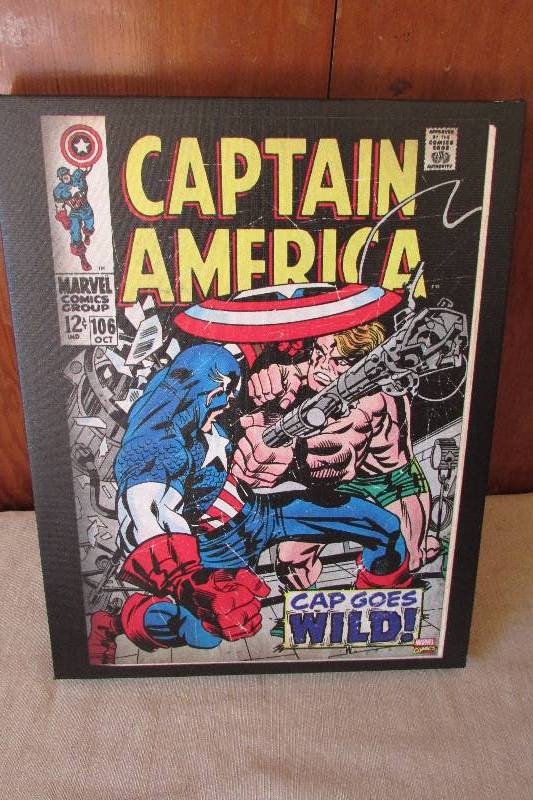 Marvel Comics Wall Hangings Captain America