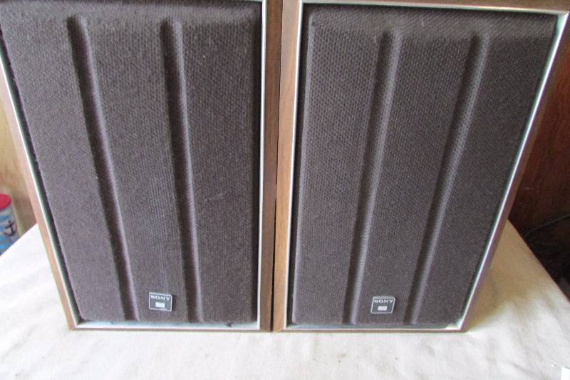 Vintage Sony Speakers