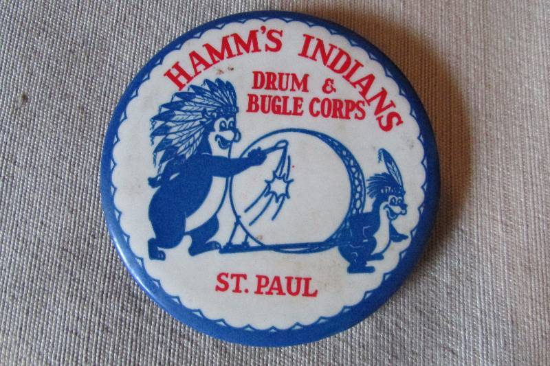 Vintage Hamms Beer Button (Rare)