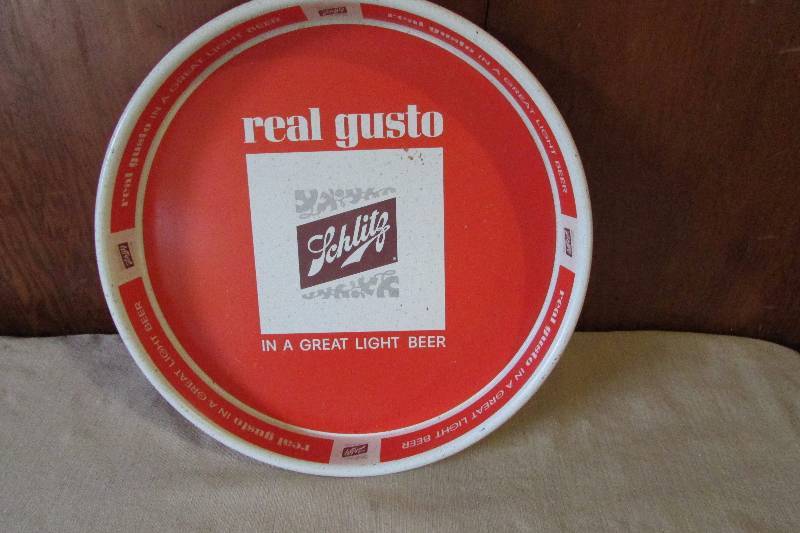 Vintage Schlitz Beer Tray