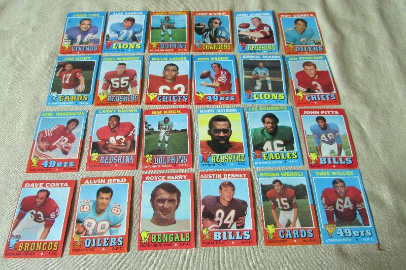 Vintage Football Cards