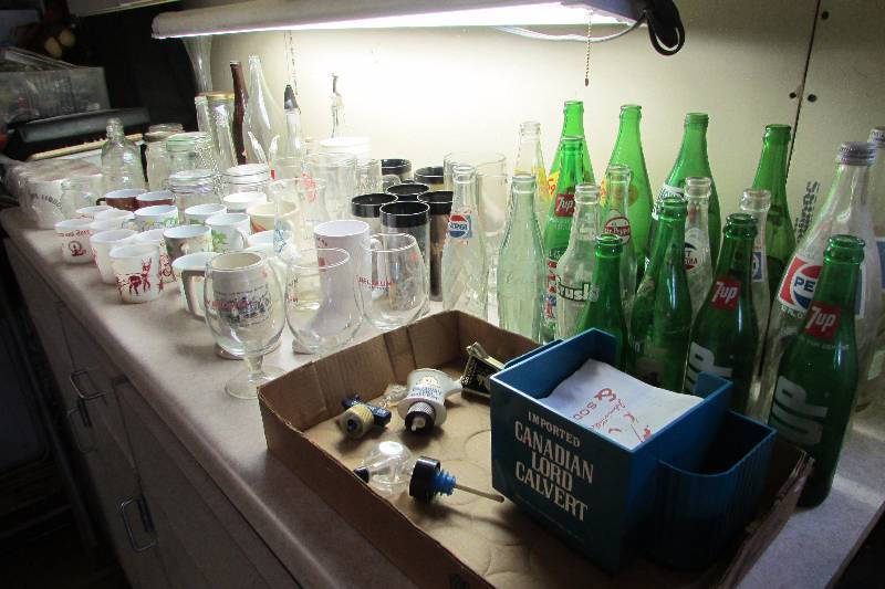 Large Lot Of Glass