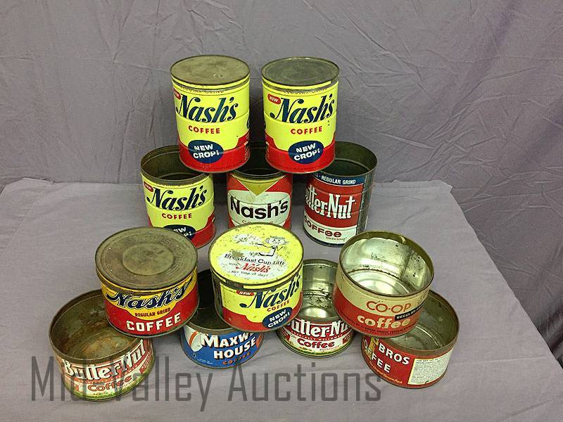 lot 40 image: Coffee Tins