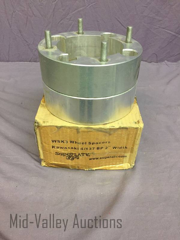 lot 54 image: Kawasaki ATV Wheel Spacers