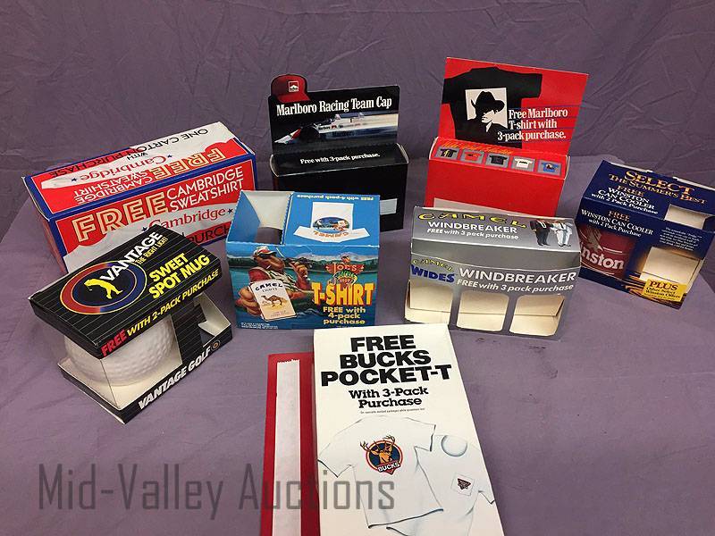 lot 76 image: Cigarette givaways