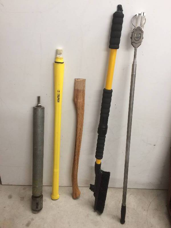 Axe Handles, Hole Saw, and More