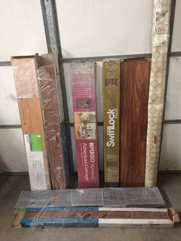 Assorted Flooring Material