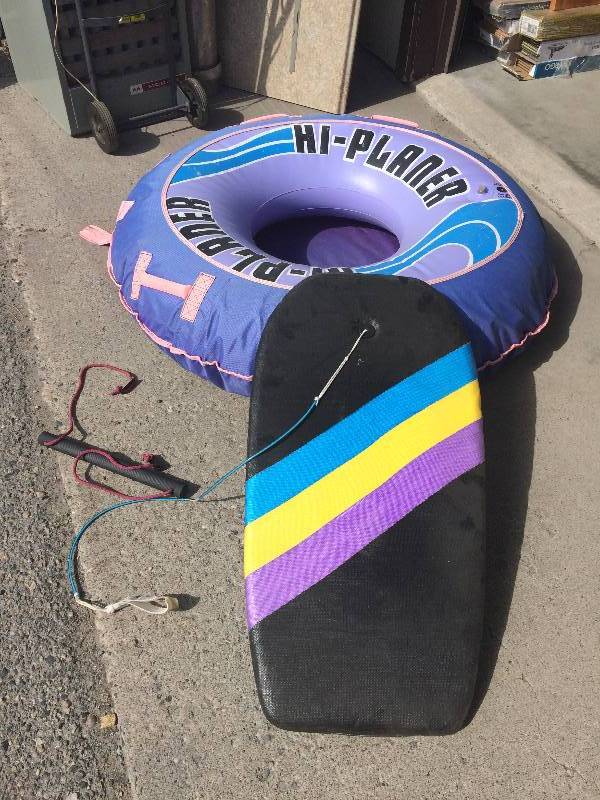 Tube and Wake Board
