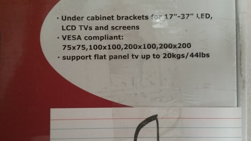 TV  Monitor Ceiling Mount