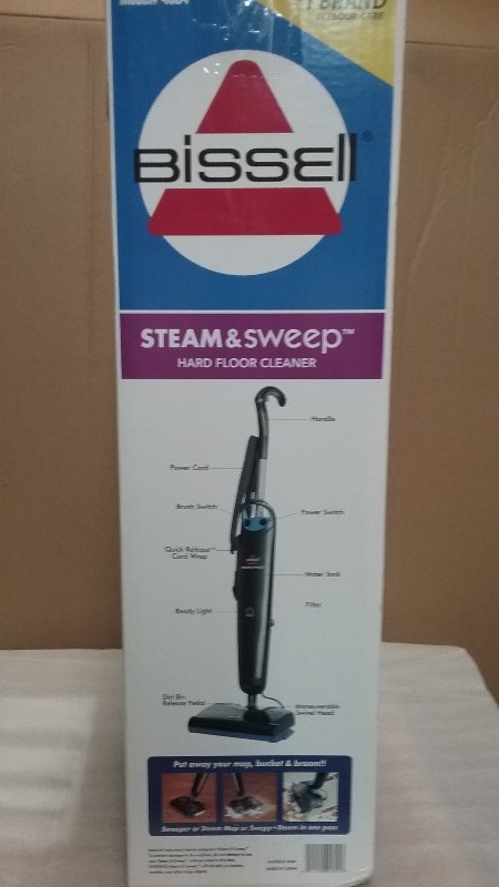 Bissell Steam and Sweep Floor Cleaner