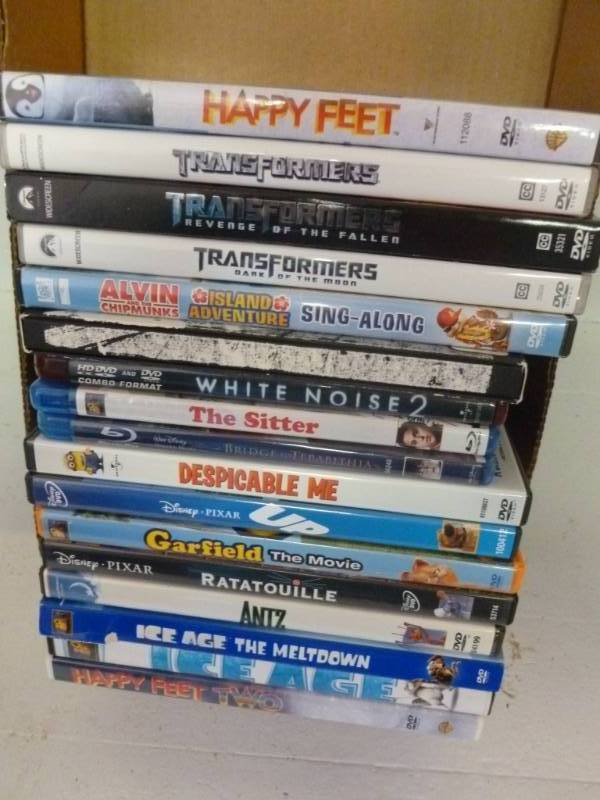 lot 59 image: DVD Movies