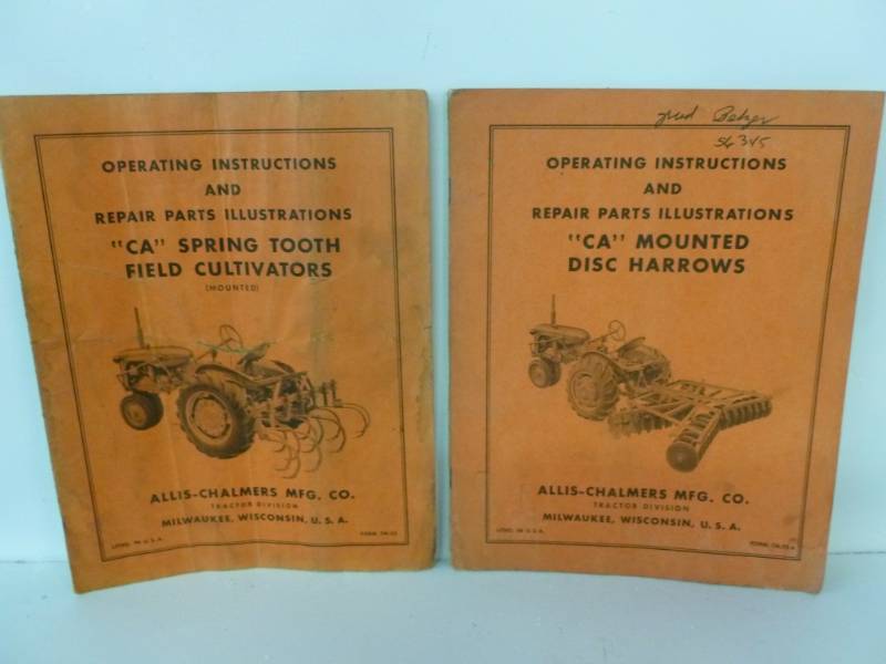 lot 68 image: Vintage Manuals